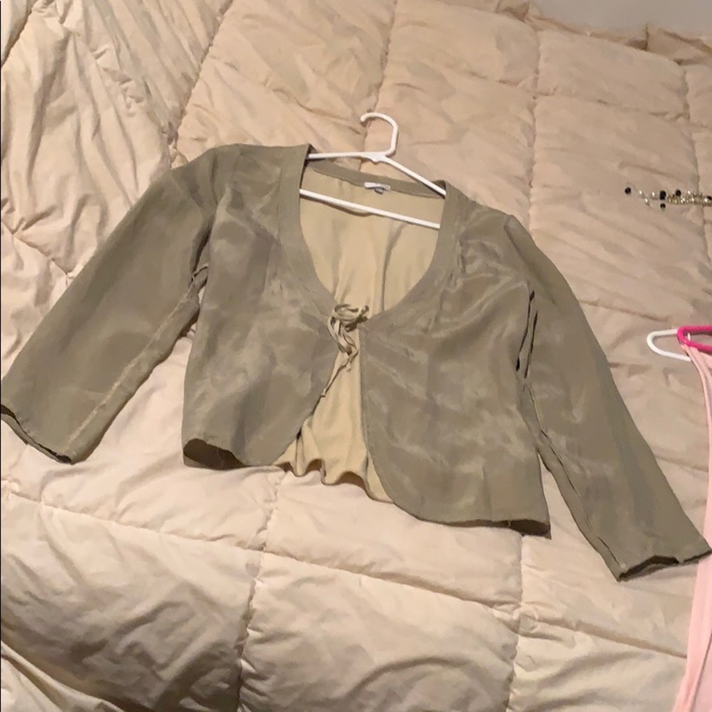 Lightweight James Perse cardigan jacket